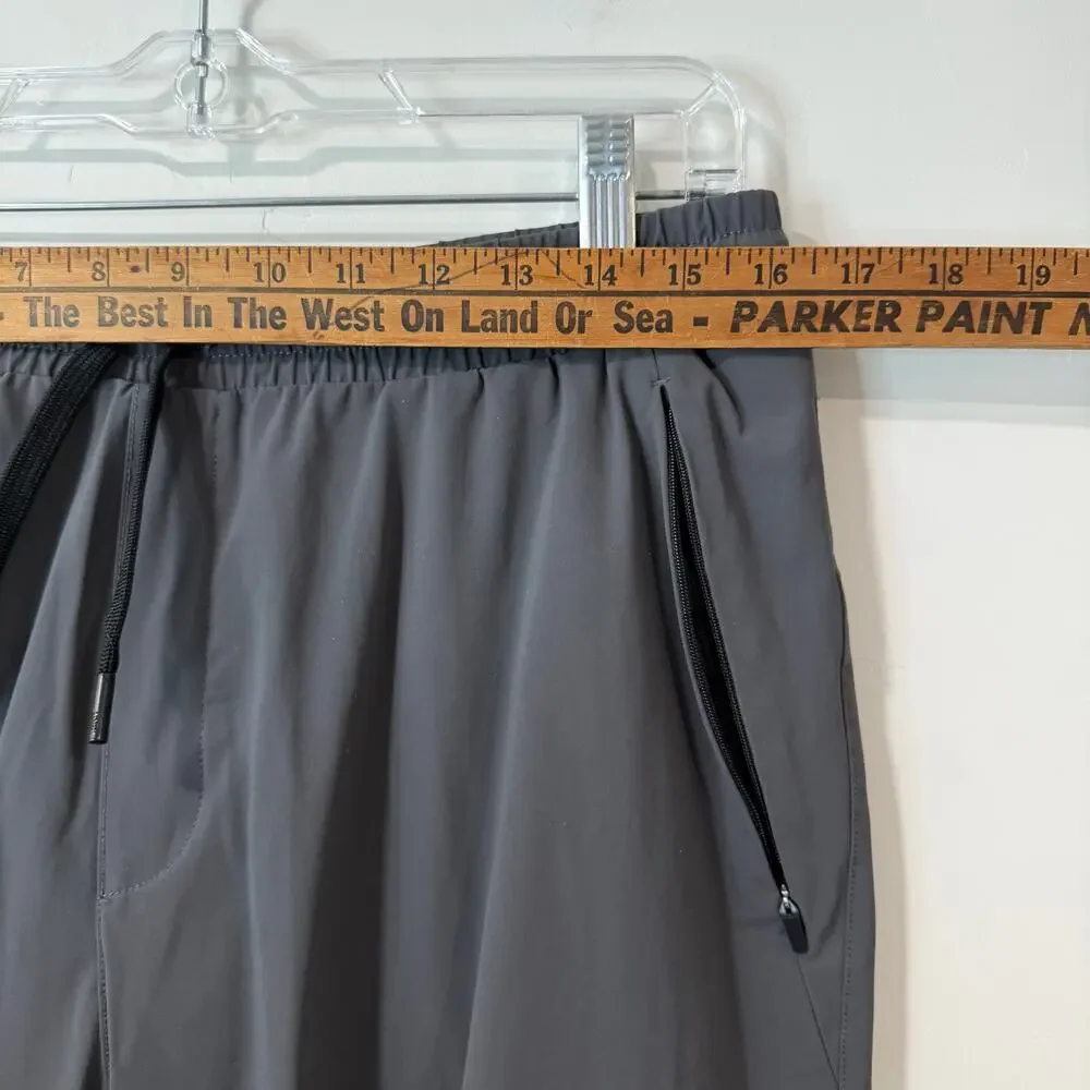 UNRL Men's Jogger‎ Pants Ankle Tapered Grey Large Athleisure Active